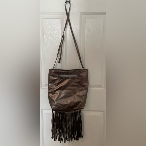 Jennifer Haley Fringe Satchel / New without tags - Picture 2 of 14